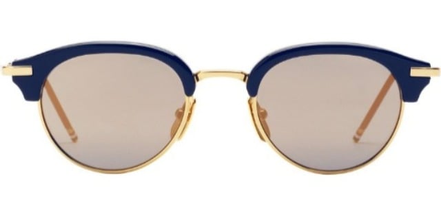 Thom Browne TB706 - B-T-NVY-GLD - 47 mm