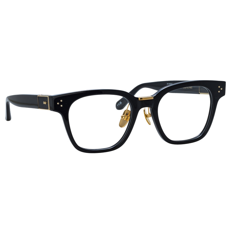 Linda Farrow Sanchez Optical Frame in Black AC 52