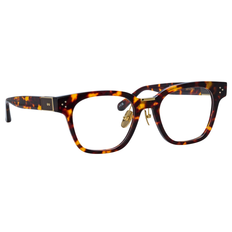 Linda Farrow Sanchez Optical in Tortoiseshell AC 52