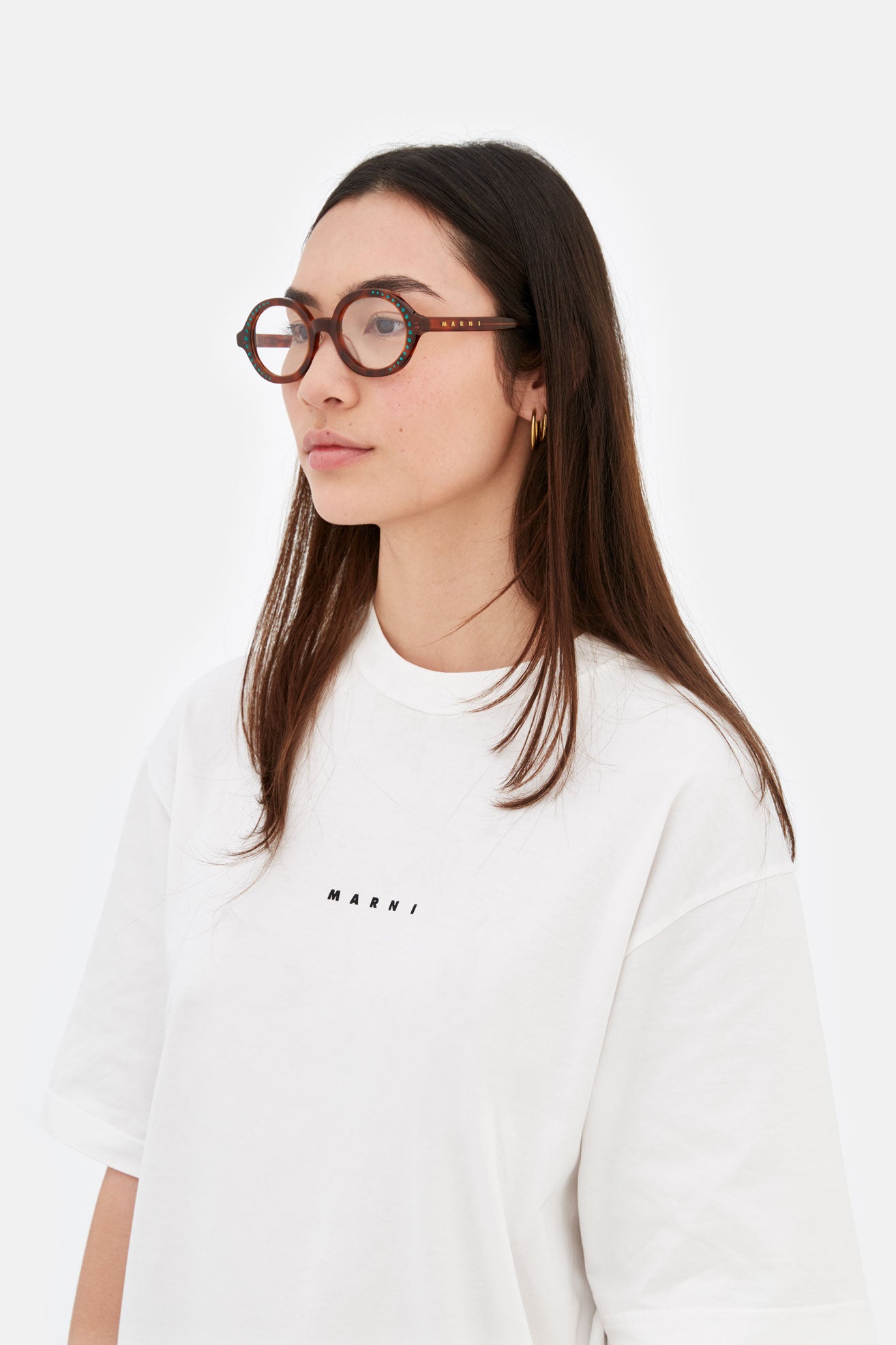 Marni Nakagin Tower Optical Blonde Havana AQK 51