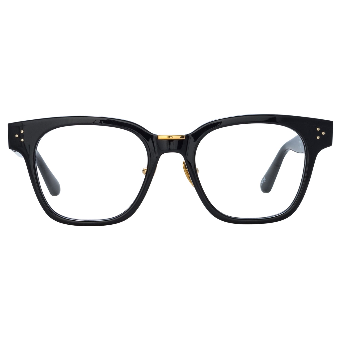Linda Farrow Sanchez Optical D-Frame in Black C1 52
