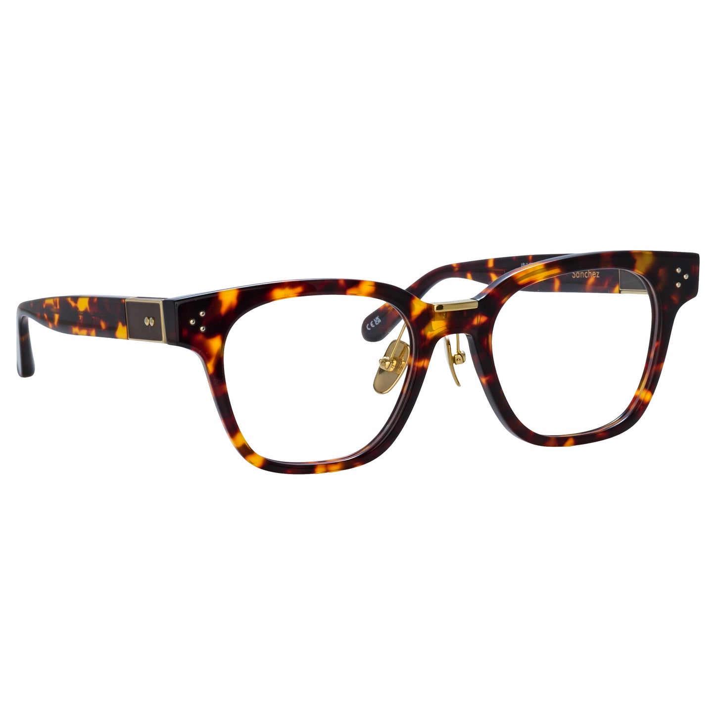 Linda Farrow Sanchez Optical D-Frame in Tortoiseshell C2 52