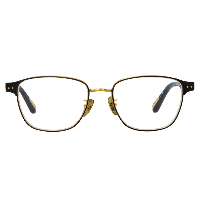 Linda Farrow Alvar Optical D-Frame in Black C1 53