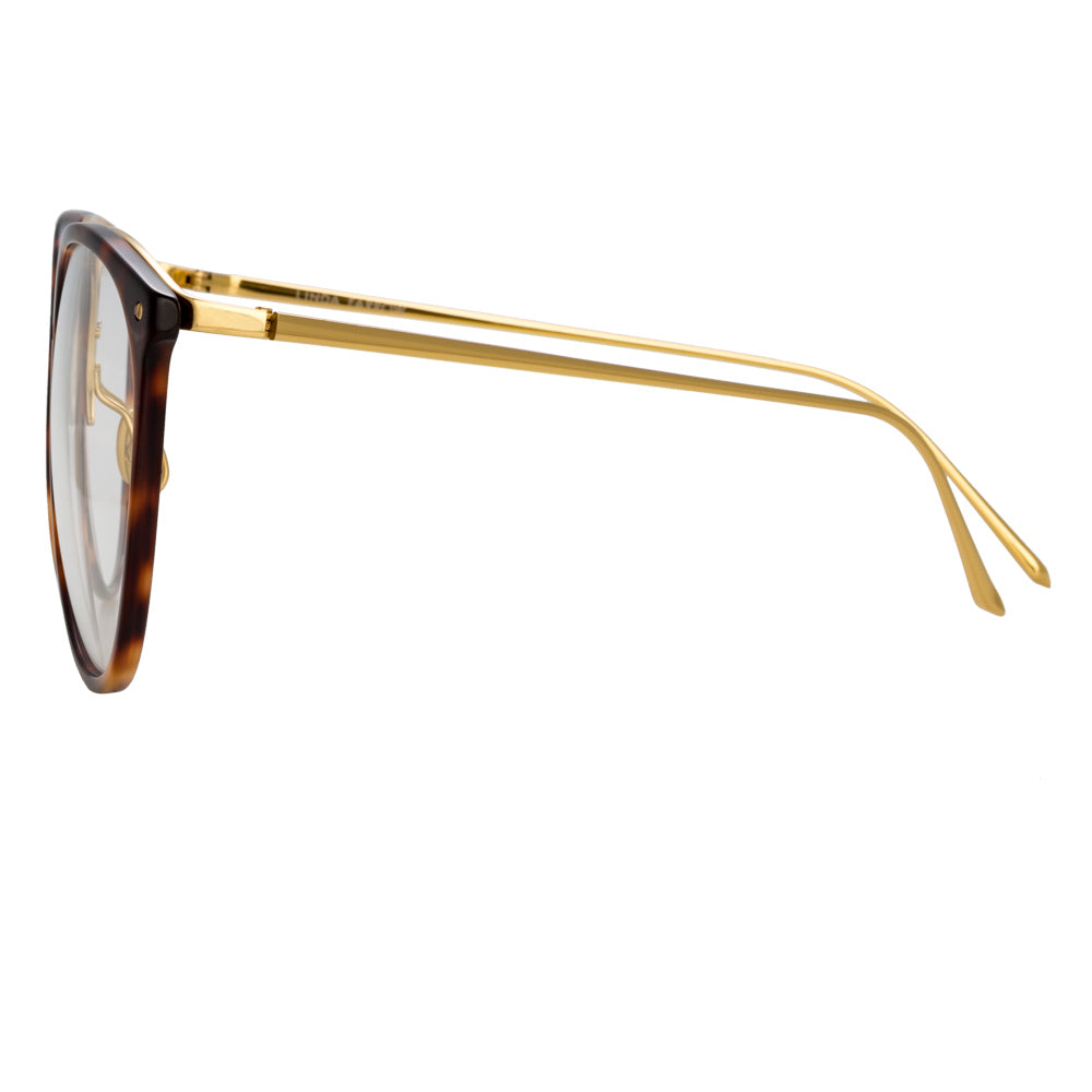 Linda Farrow The Kings | Oversized Optical Frame in Tortoiseshell (C35)