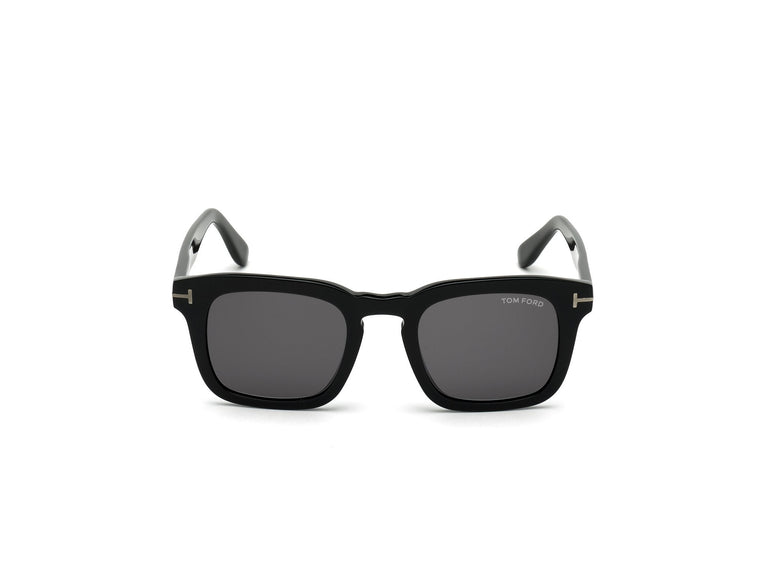 Tom Ford FT0751-N DAX - 01A - Negro Brillo / Gris - 48 mm