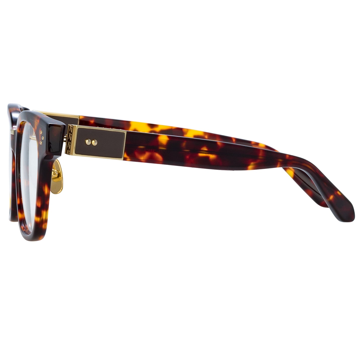 Linda Farrow Sanchez Optical in Tortoiseshell AC 52