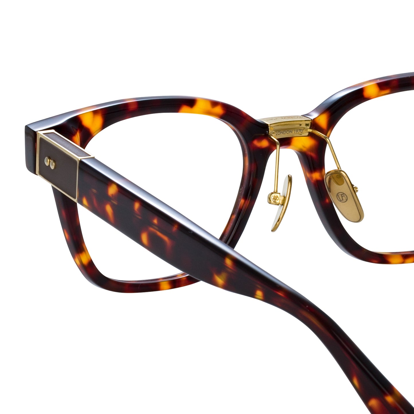 Linda Farrow Sanchez Optical in Tortoiseshell AC 52