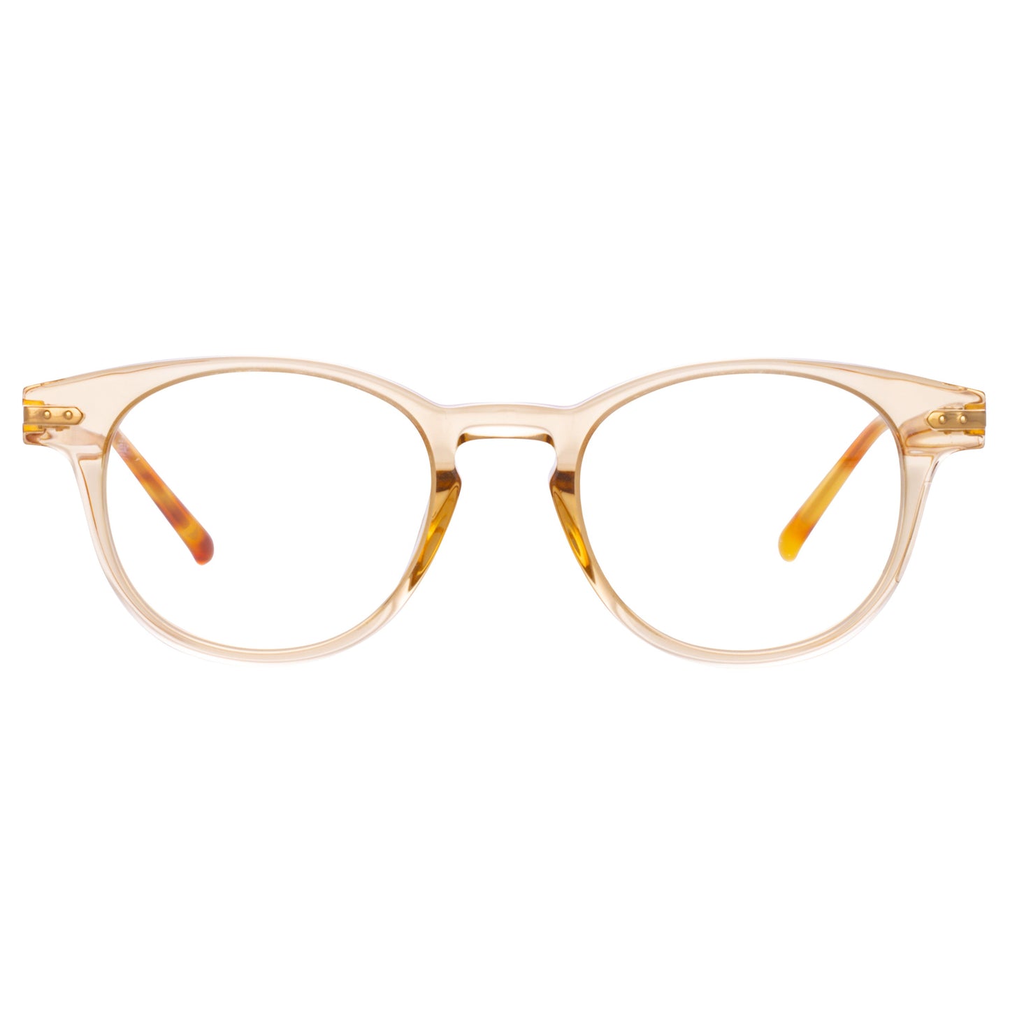 Linda Farrow Bay Optical D-Frame in Saffron