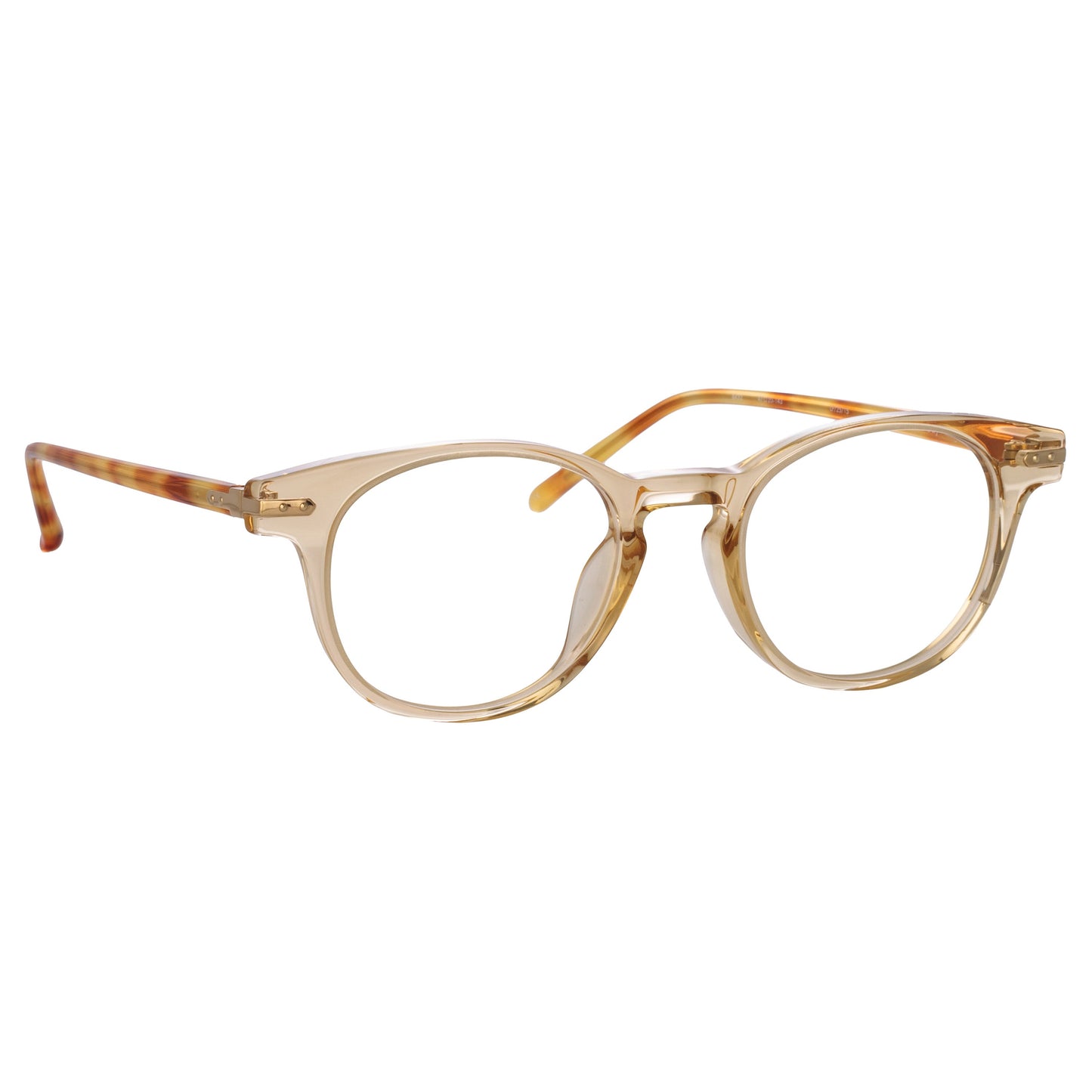 Linda Farrow Bay Optical D-Frame in Saffron