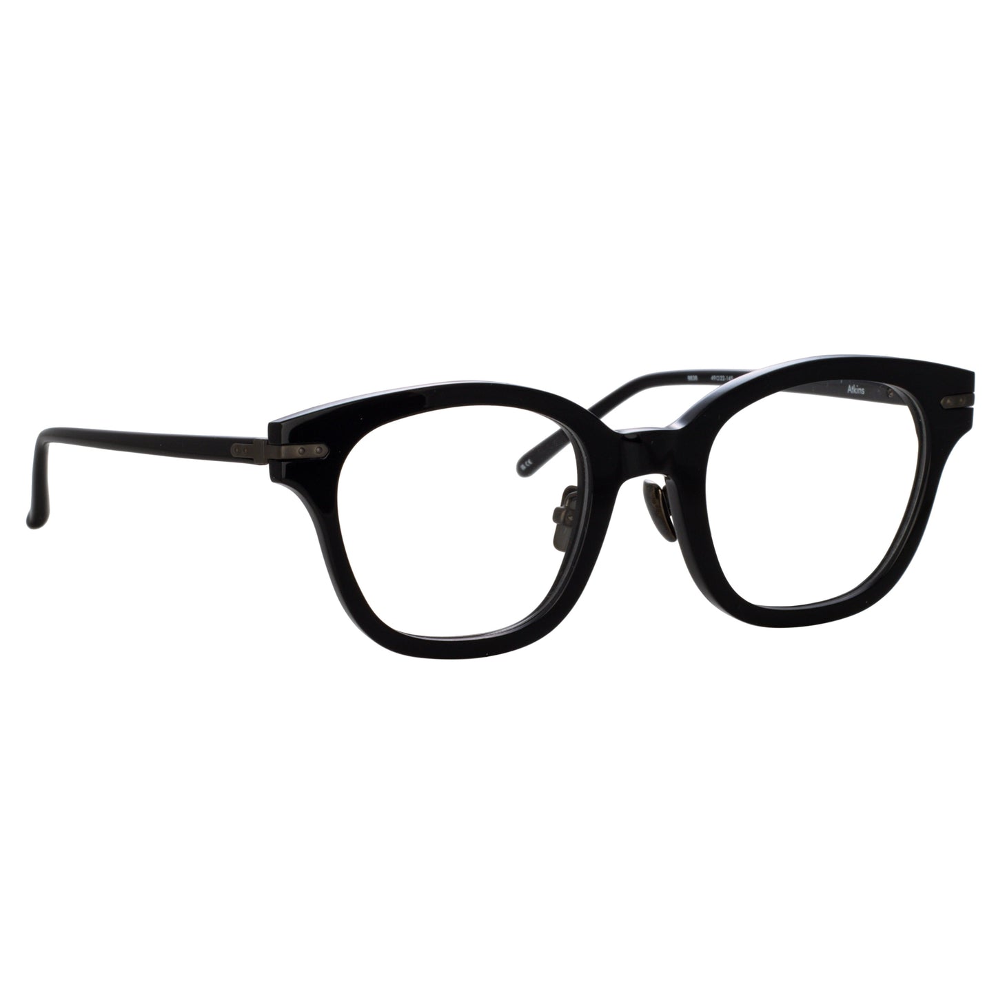 Linda Farrow Atkins A Optical D-Frame in Black (Asian Fit)  50
