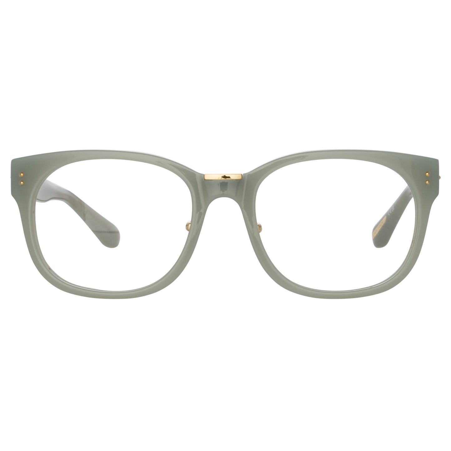 Linda Farrow Cedric A Rectangular Optical Frames in Steel AC 54