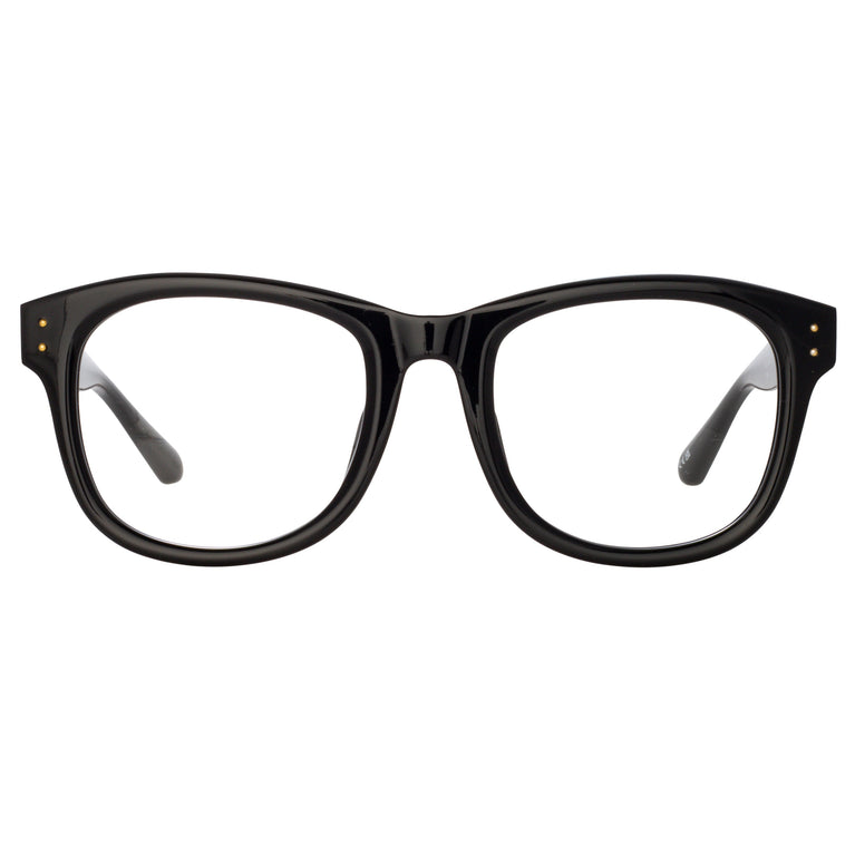 Linda Farrow Edson Optical D-Frame in Black C1 55