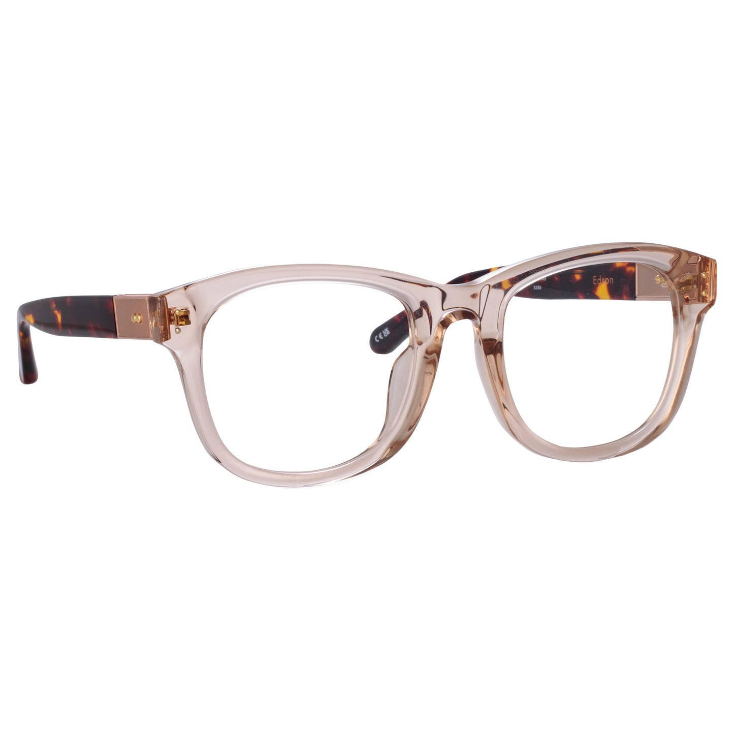 Linda Farrow Edson Optical D-Frame in Ash C3 55
