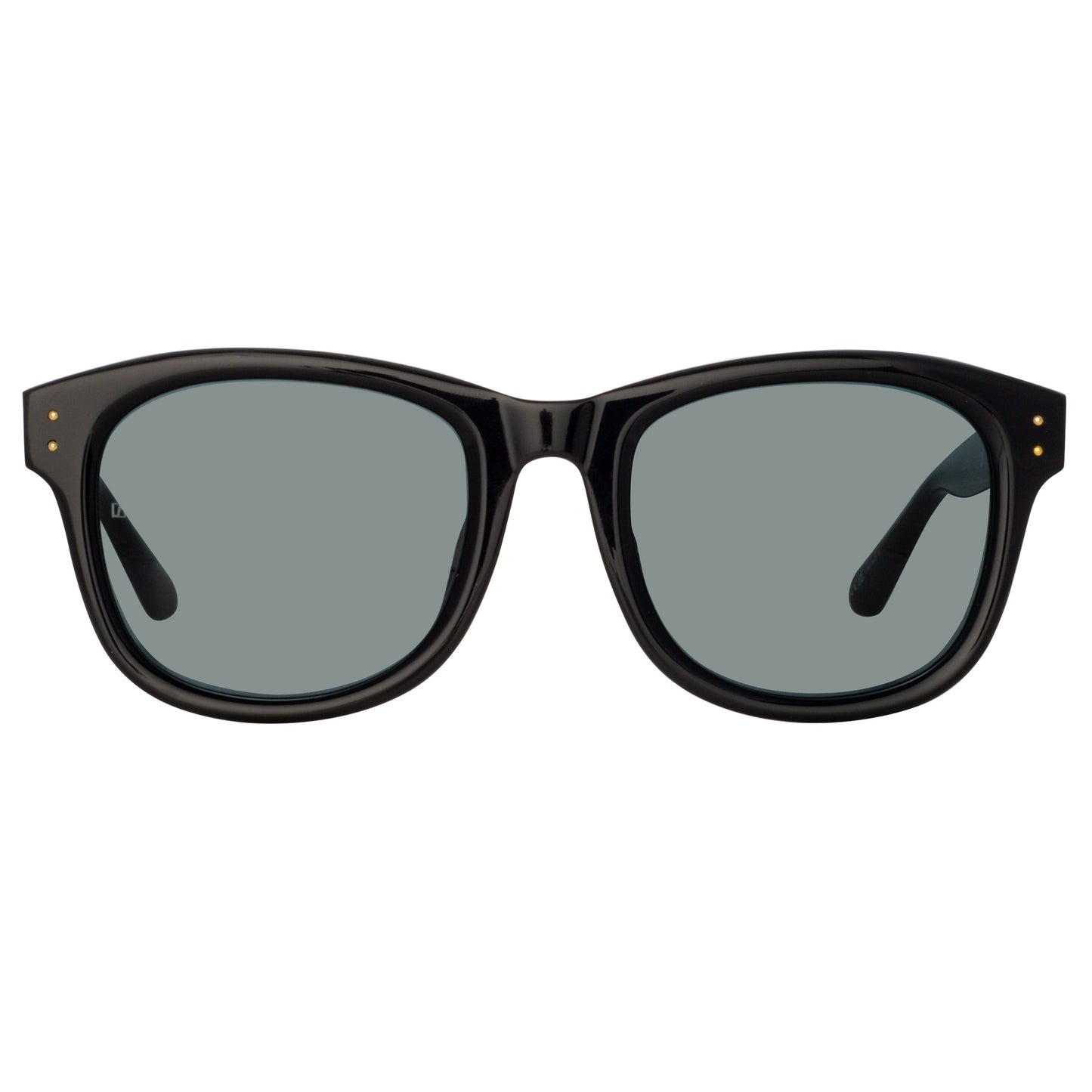 Linda Farrow Edson D-Frame Sunglasses in Black C4 55