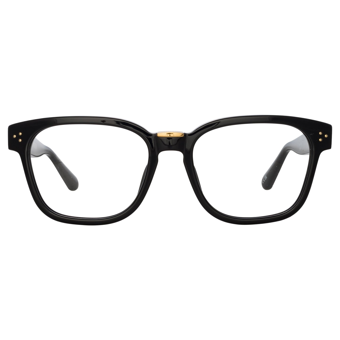 Linda Farrow Steffen Optical D-Frame in Black C4 59