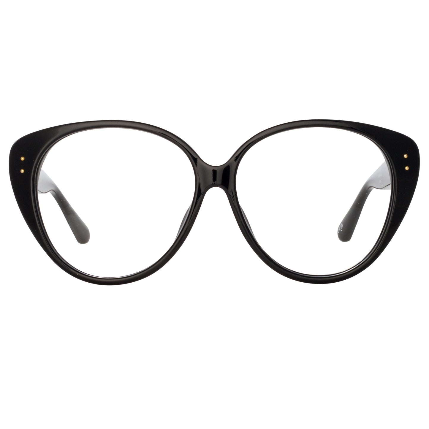 Linda Farrow Katia Cat Eye Optical Frame in Black C1 60
