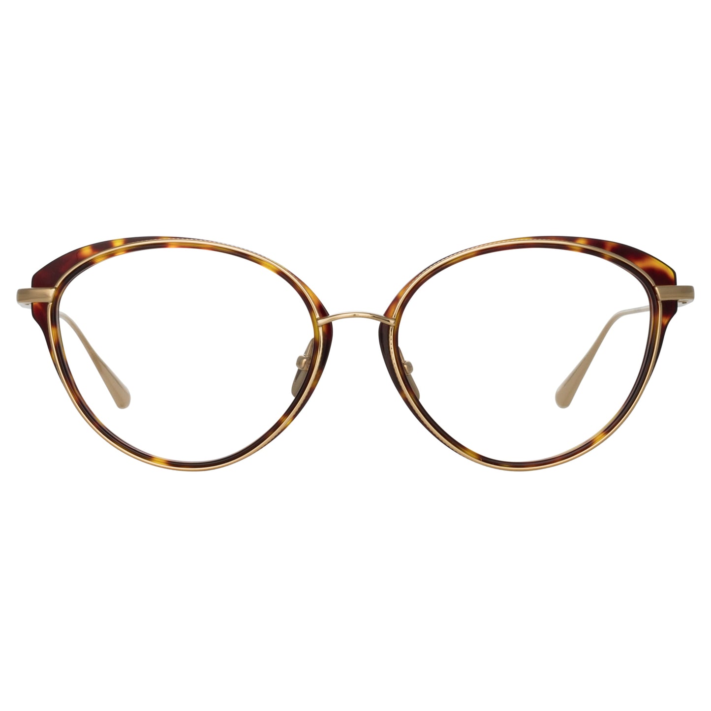 Linda Farrow Song Cat Eye Optical Frame in Tortoiseshell C5 59