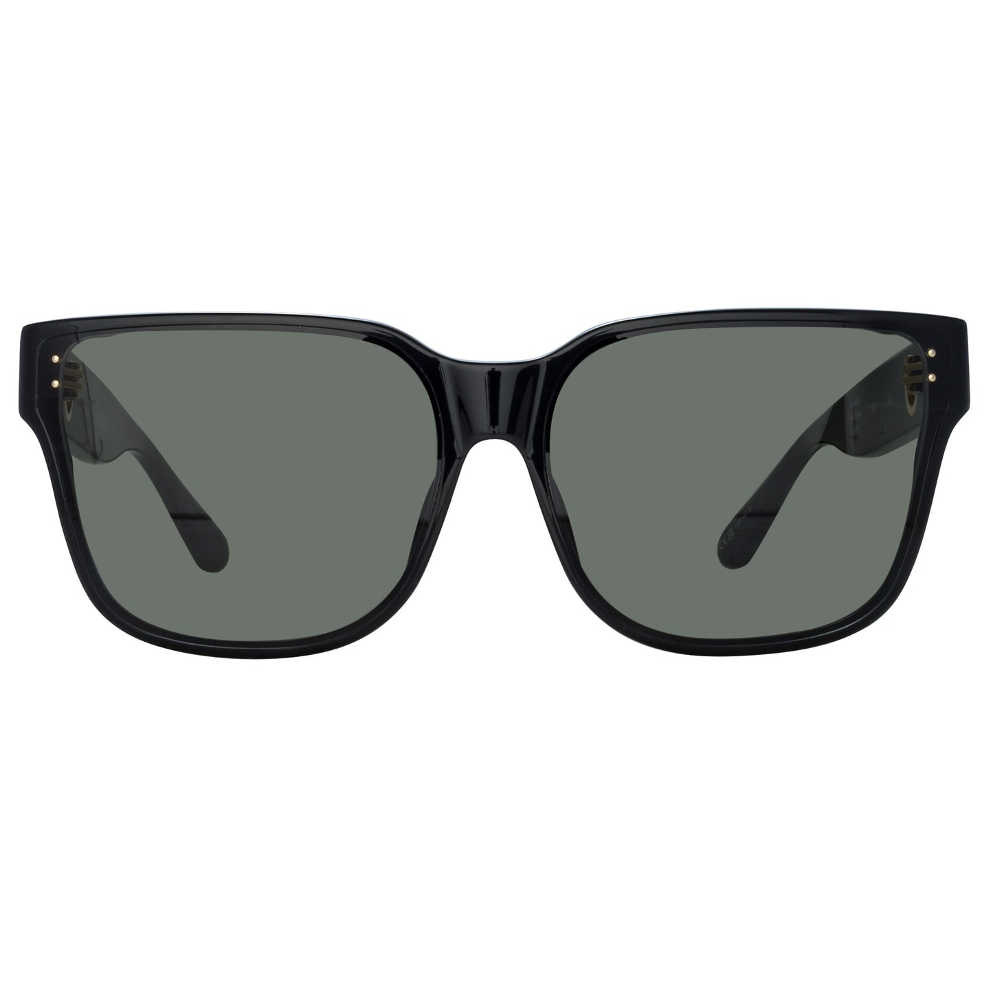 Linda Farrow Rui Oversize Sunglasses in Black C1 65