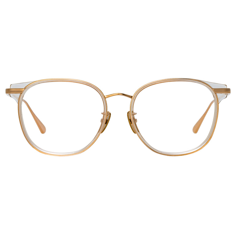 Linda Farrow Bower Optical D-Frame in Ash C3 53