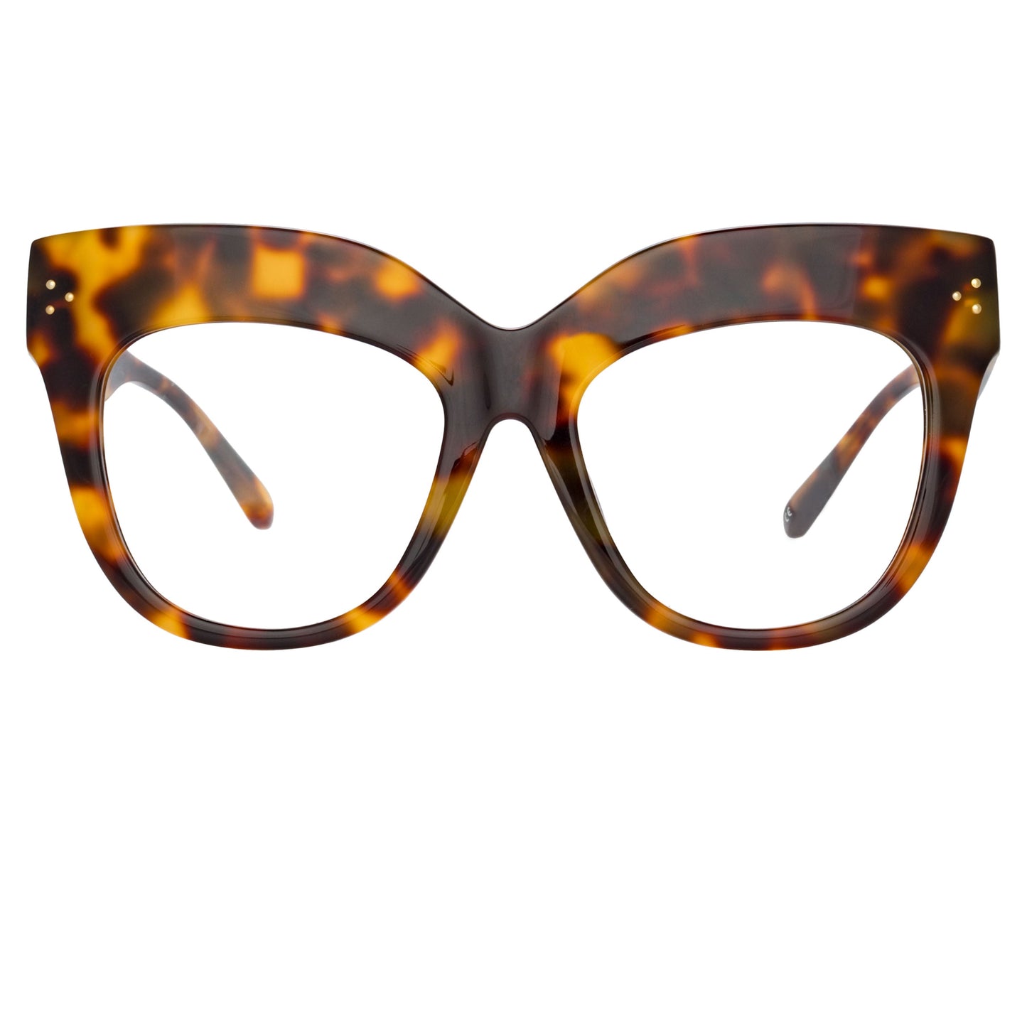 Linda Farrow The Dunaway |  Oversized Optical Frame in Tortoiseshell (C15) C1 56