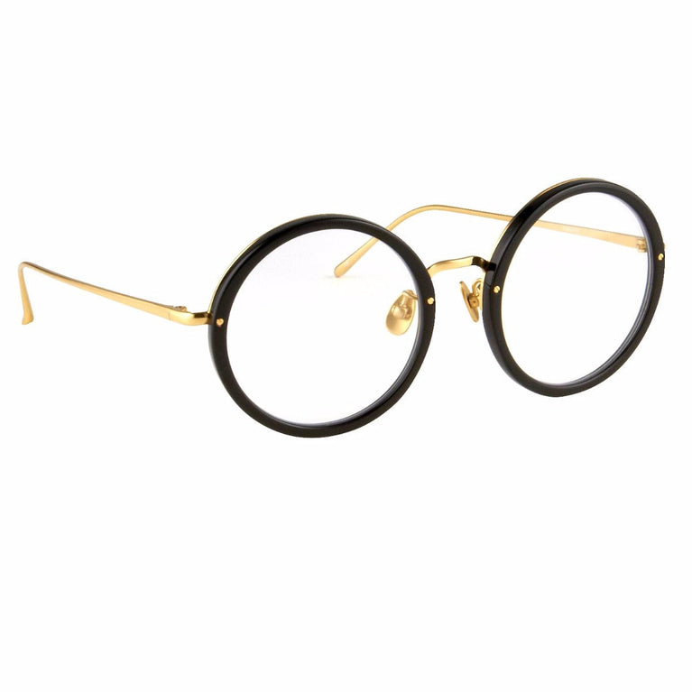 Linda Farrow The Tracy | Oversized Optical Frame in Black (C1)  51