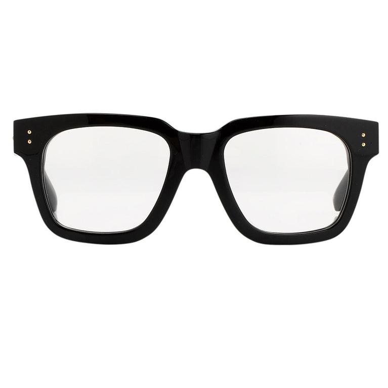 Linda Farrow The Max | Optical D-Frame in Black (C1)  52