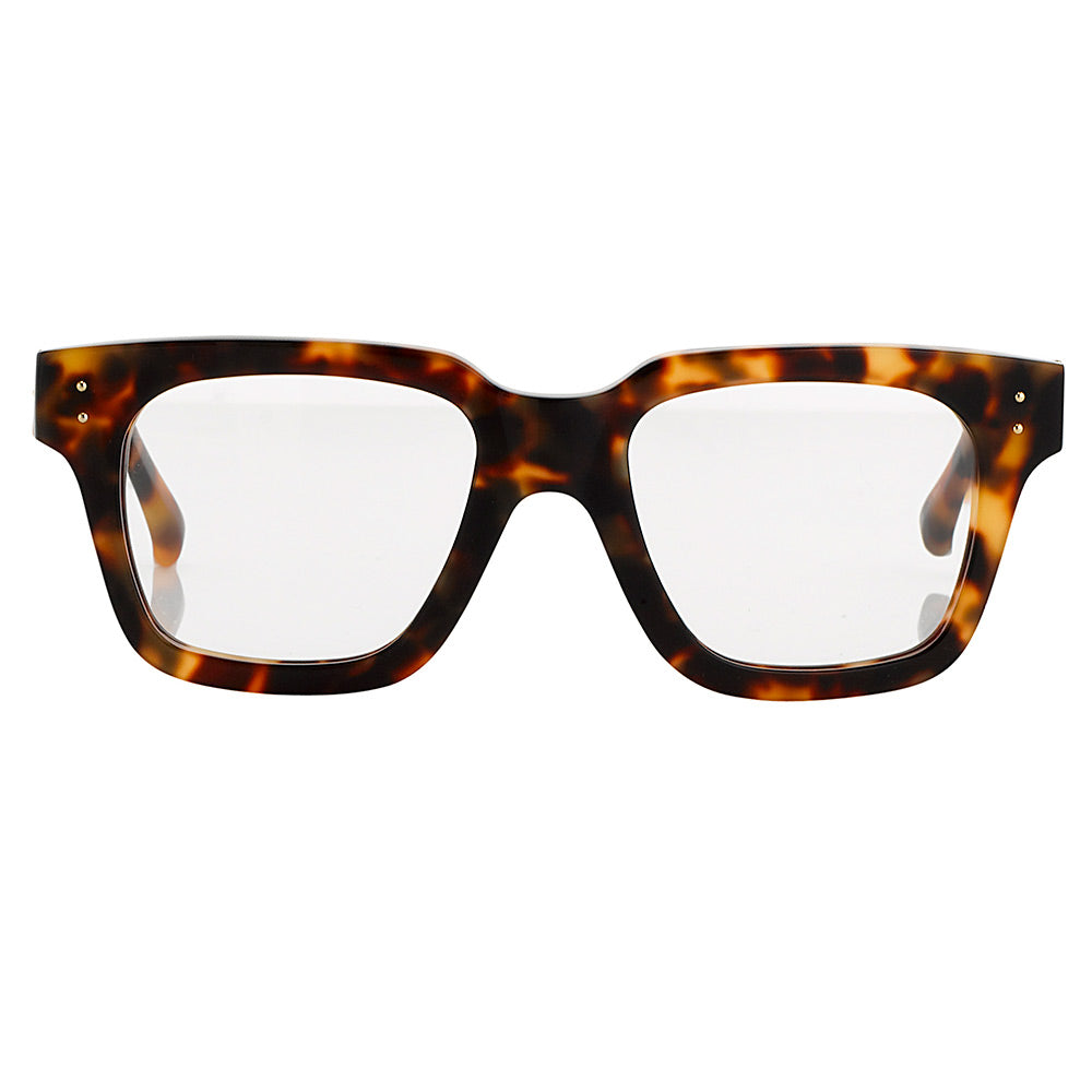 Linda Farrow The Max | Men's Optical D-Frame in Tortoiseshell (C2)  52