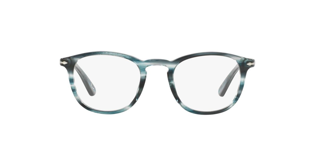 Persol PO3143V - 1051 - Striped Grey - 49 mm
